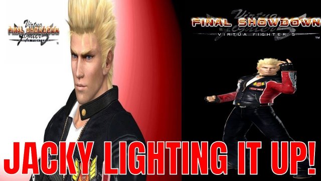 Virtua Fighter 5: Final Showdown- JACKY BRYANT LIGHTING IT UP! (Jacky Combo presentation)