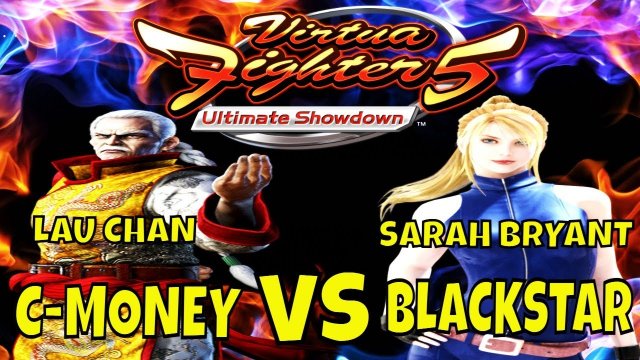 VF5US- C-MONEY VS BLACKSTAR! (Virtua Fighter 5: Ultimate Showdown)- Lau Chan VS Sarah Bryant, FGC.