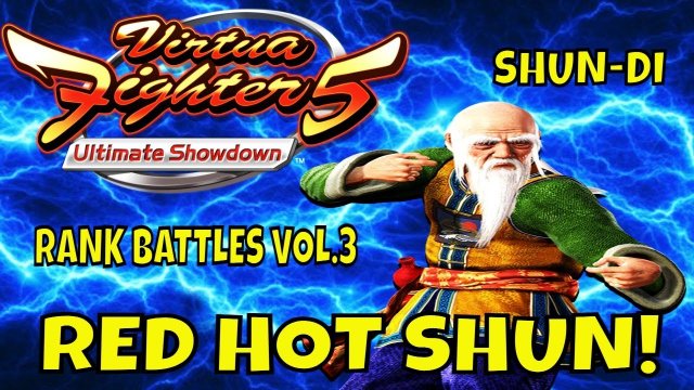 VF5US- RED HOT SHUN! (Virtua Fighter 5: Ultimate Showdown)- Shun Di matches, Gaming, FGC.