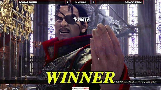 VF5US @ Europe Monthly #1 - Pool Play [4K/60fps]