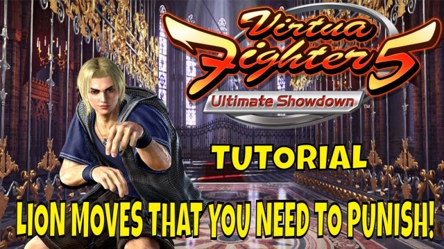 VF5US- LION MOVES THAT YOU NEED TO PUNISH! (Virtua Fighter 5: Ultimate Showdown)- Pai Chan Tutorial.