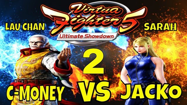 VF5US- JACKO VS C-MONEY 2! (Virtua Fighter 5: Ultimate Showdown)- Lau Chan VS Sarah Matches, FGC.