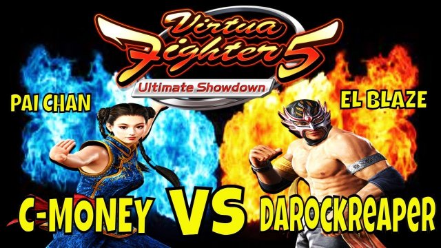 VF5US- C-MONEY VS DaRockReaper! (Virtua Fighter 5: Ultimate Showdown)- Pai Chan VS El Blaze Matches.