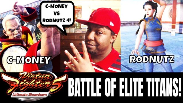 VF5US- BATTLE OF ELITE TITANS! (C-MONEY VS RODNUTZ 4!) Lau Chan VS Pai Chan Matches, FGC, Gaming.