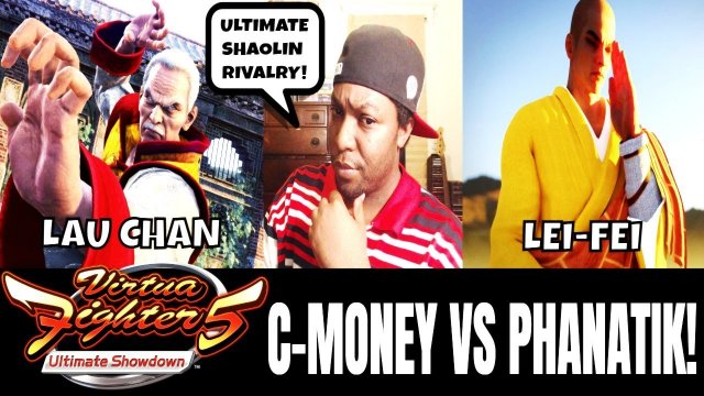 VF5US- SHOWDOWN WITH PHANATIK! (Virtua Fighter 5: Ultimate Showdown)- Lau Chan VS Lei Fei Gameplay.