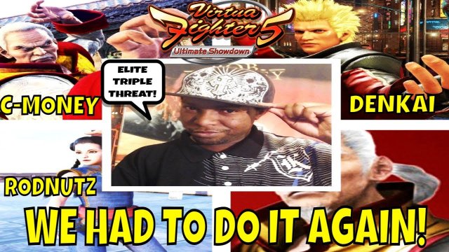 VF5US- WE HAD TO DO IT AGAIN! (Virtua Fighter 5: Ultimate Showdown)- Lau Chan, Jacky Bryant Gameplay