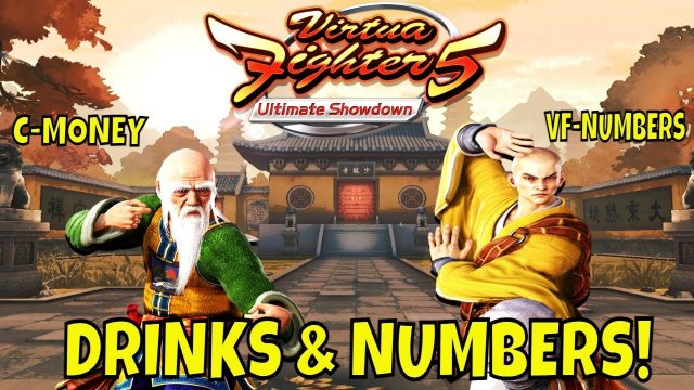 VF5US- DRINKS & NUMBERS! (Virtua Fighter 5: Ultimate Showdown)- Shun Di VS Lei Fei Gameplay, FGC.