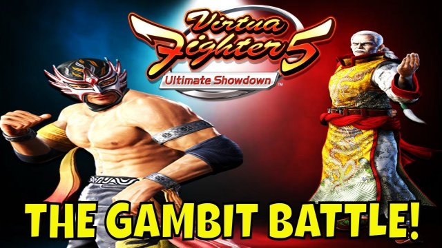 VF5US- THE GAMBIT BATTLE! (Lau Chan Gameplay)