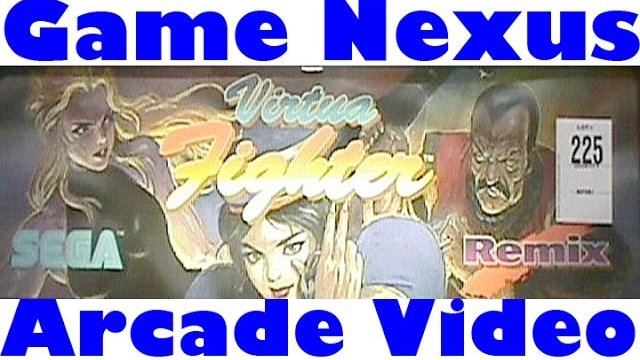 Game Nexus Arcade Video Virtua Fighter Remix (1995 Sega Titan Video)